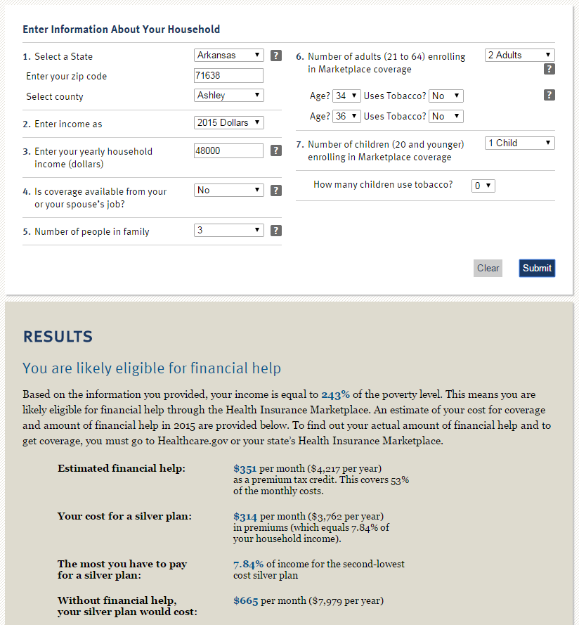 How Do I Calculate My Health Insurance Premium And Tax Credit 