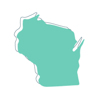 Wisconsin outline