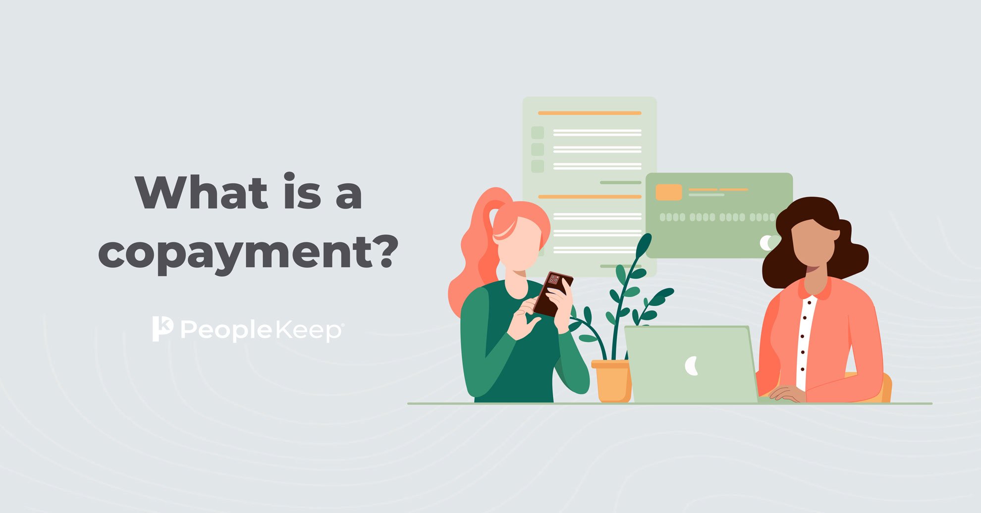 What is a copayment?