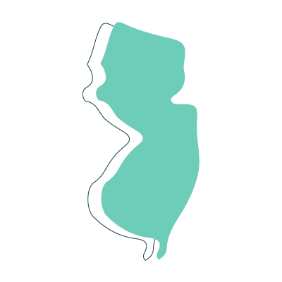 New Jersey outline